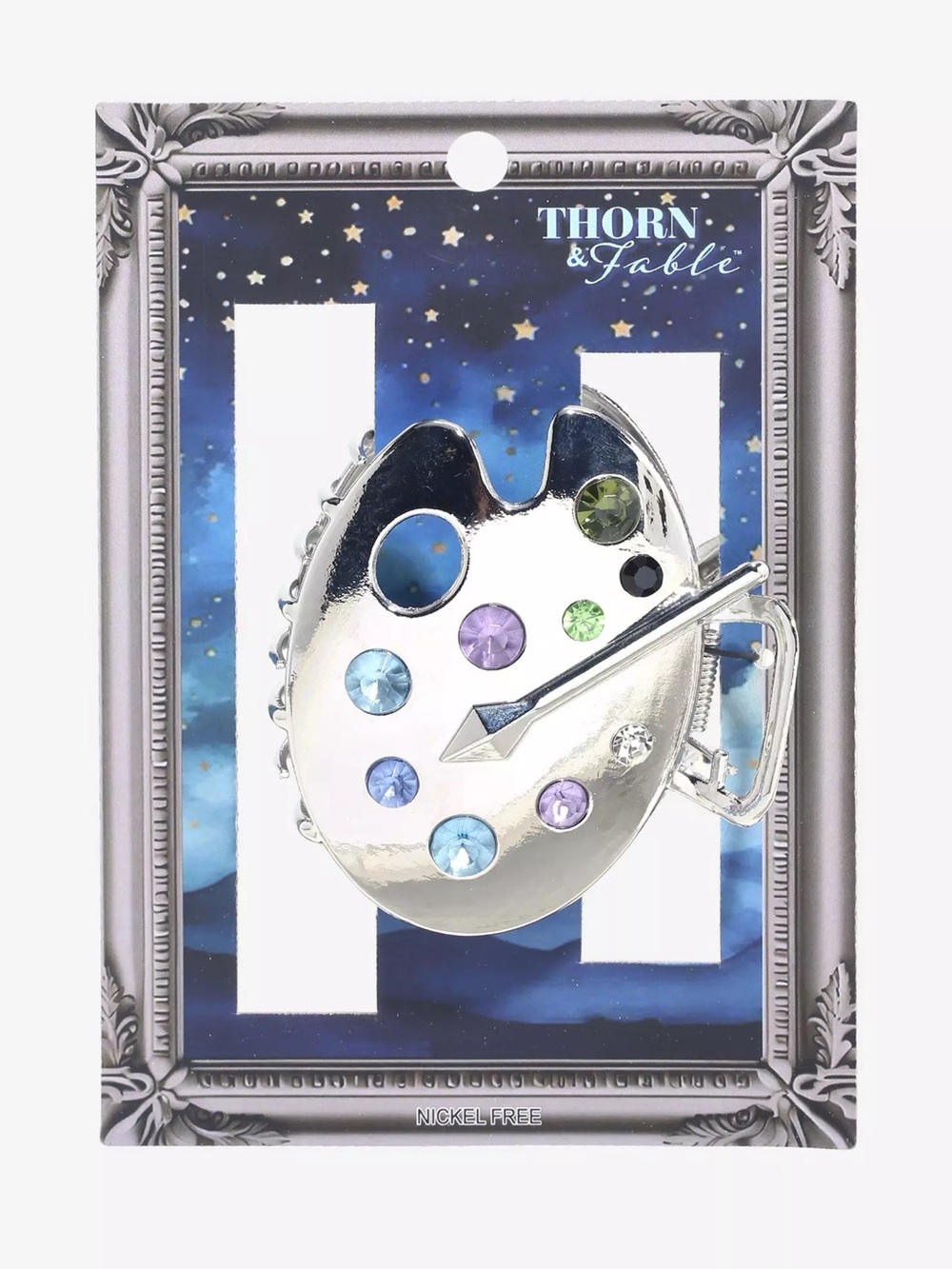 Thorn & Fable Paint‎ Palette Claw Hair Clip Hot Topic